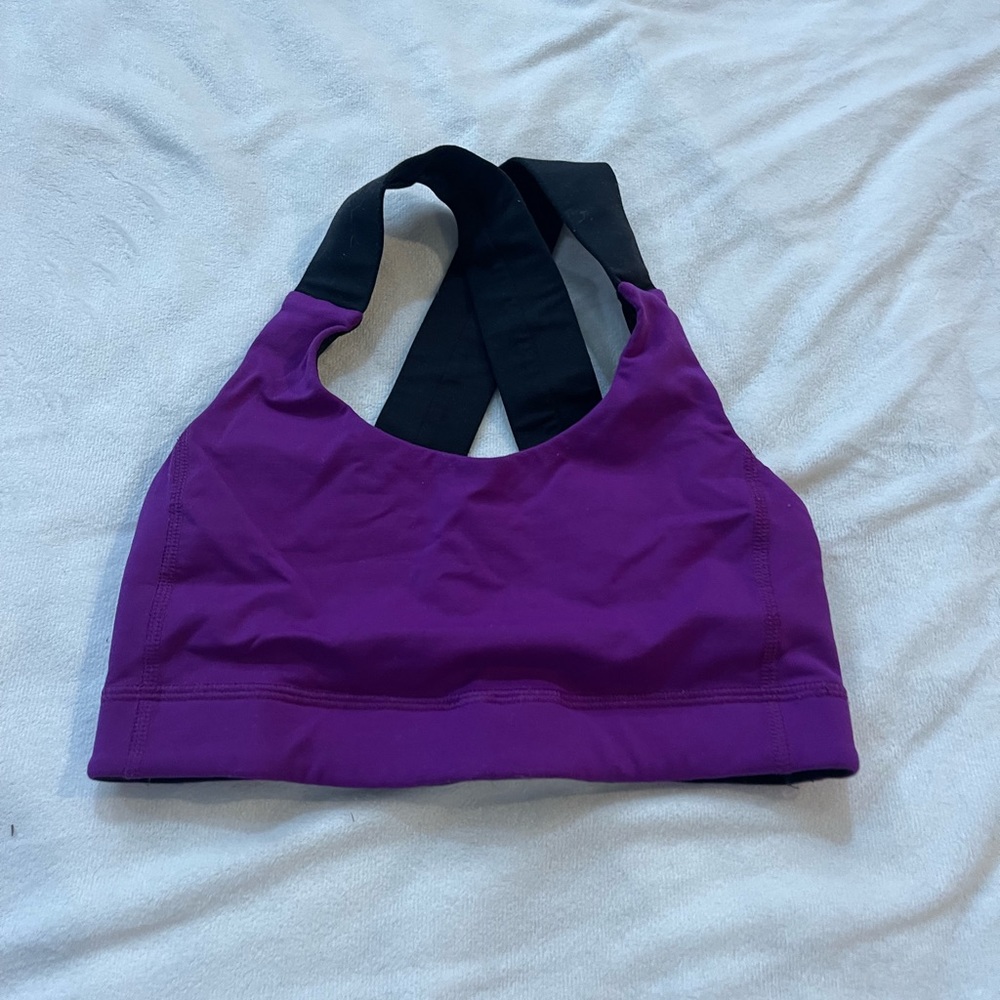 purple lululemon bra